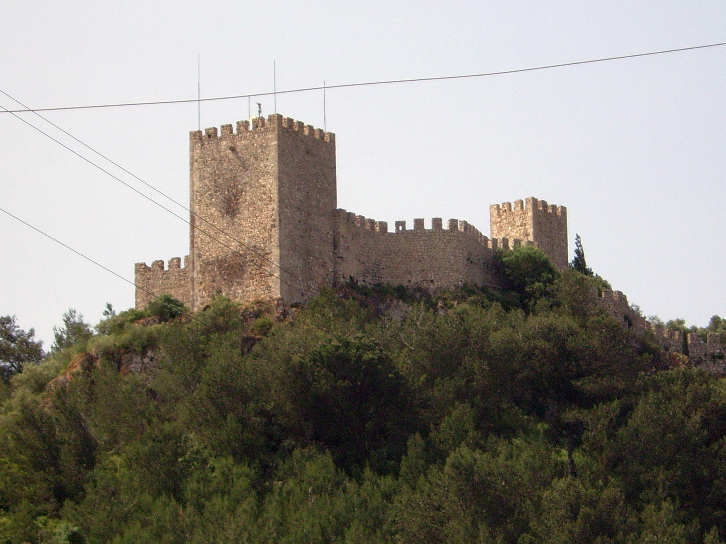 Castelo de Sesimbra medieval hilltop castle with stone towers and battlements, historic landmark, Sesimbra, Setubal Peninsula, The Untold Weekend